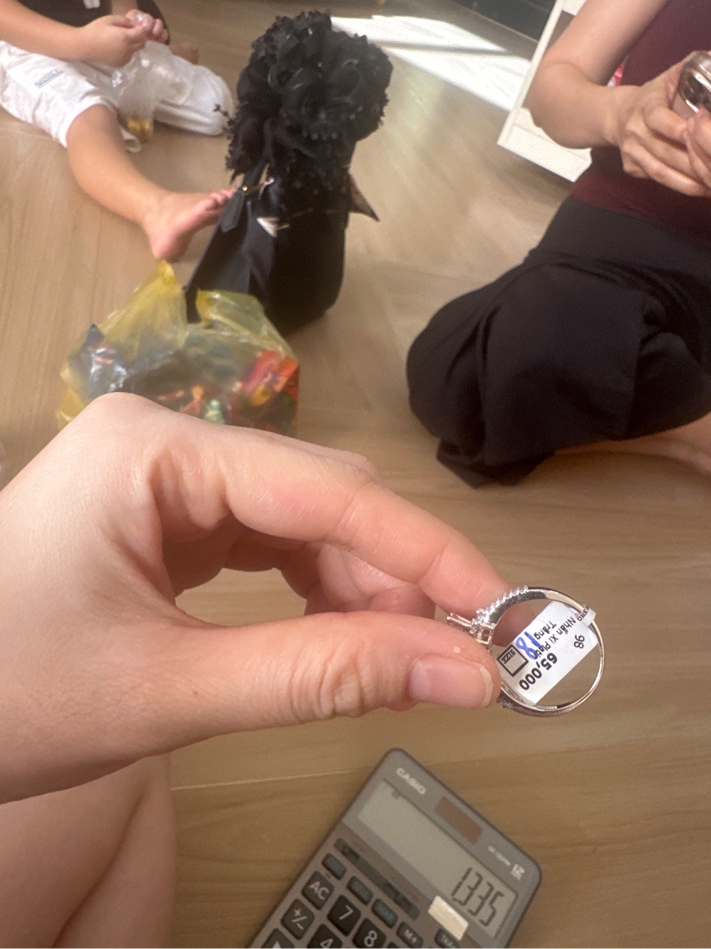 Nhẫn Xi Platin Trắng