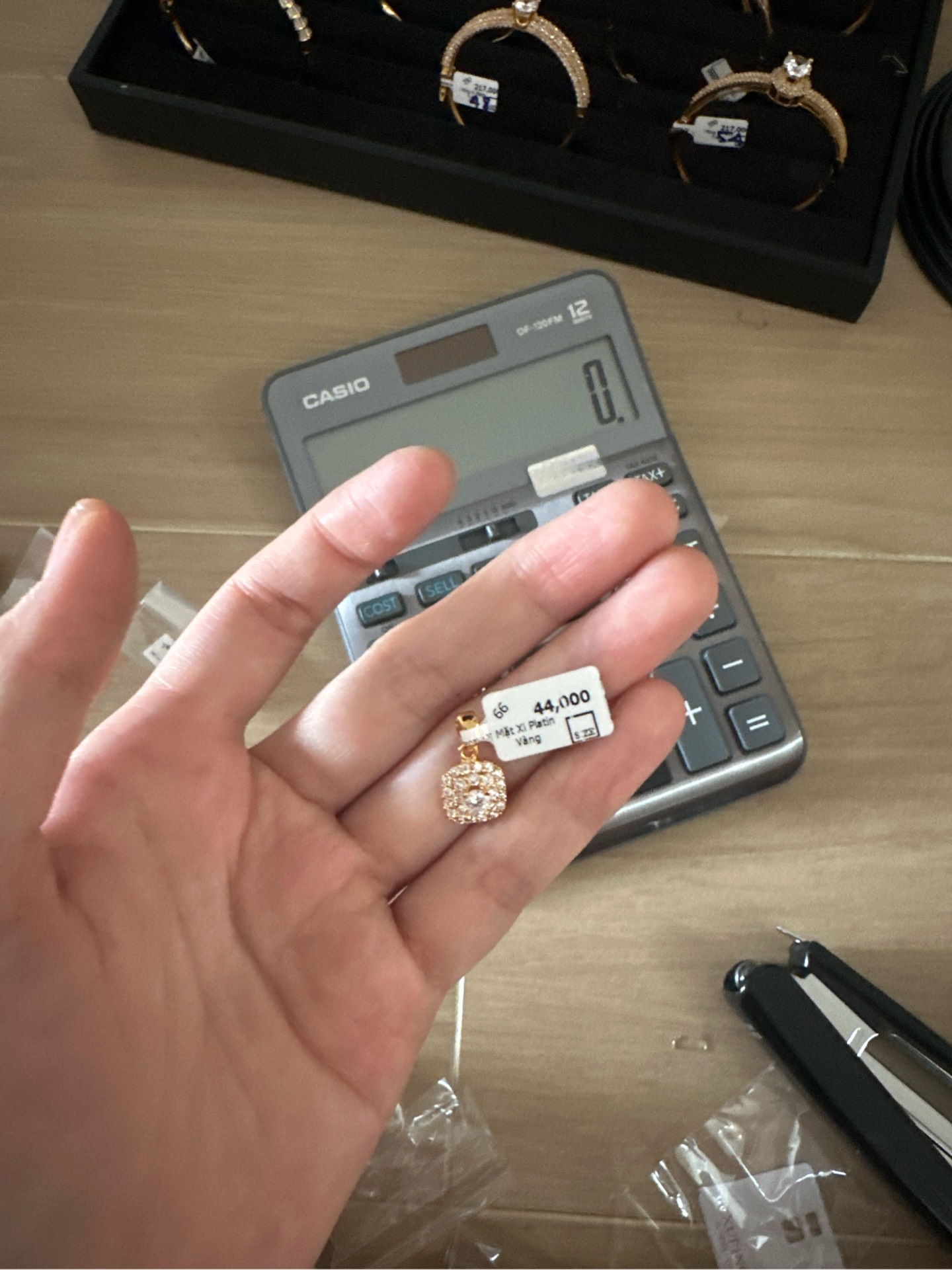 Mặt Xi Platin Vàng