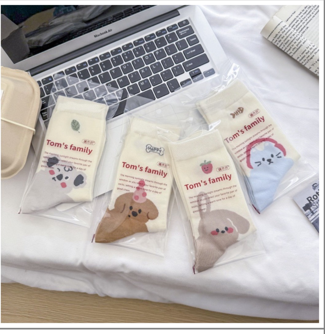 Vớ Tom Family Chó Mèo