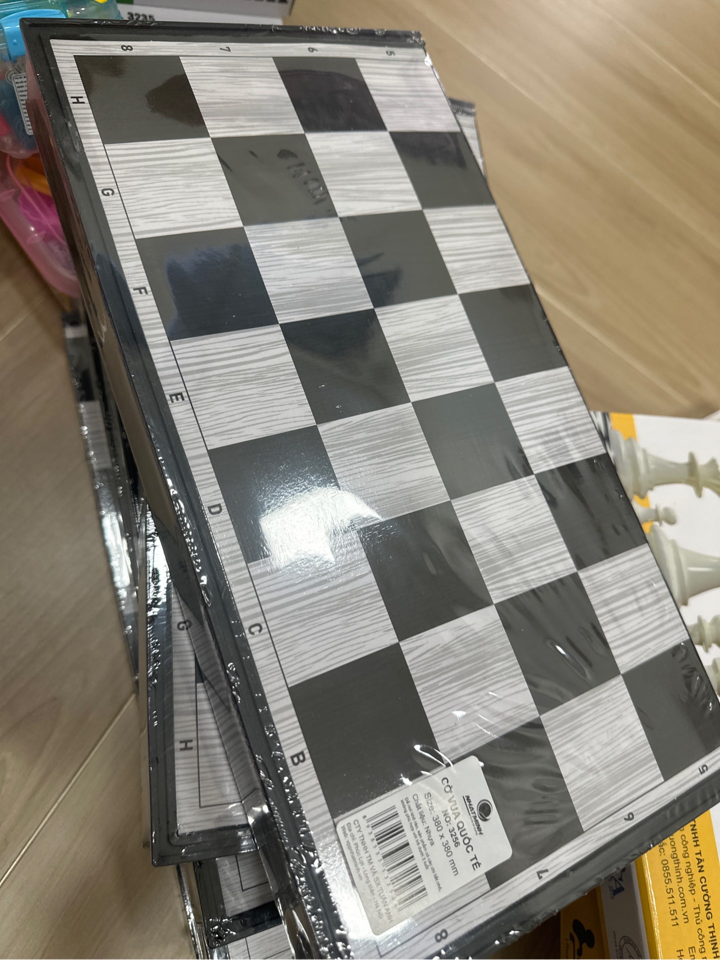 Bộ Cờ Vua Không Nam Châm Size Đại