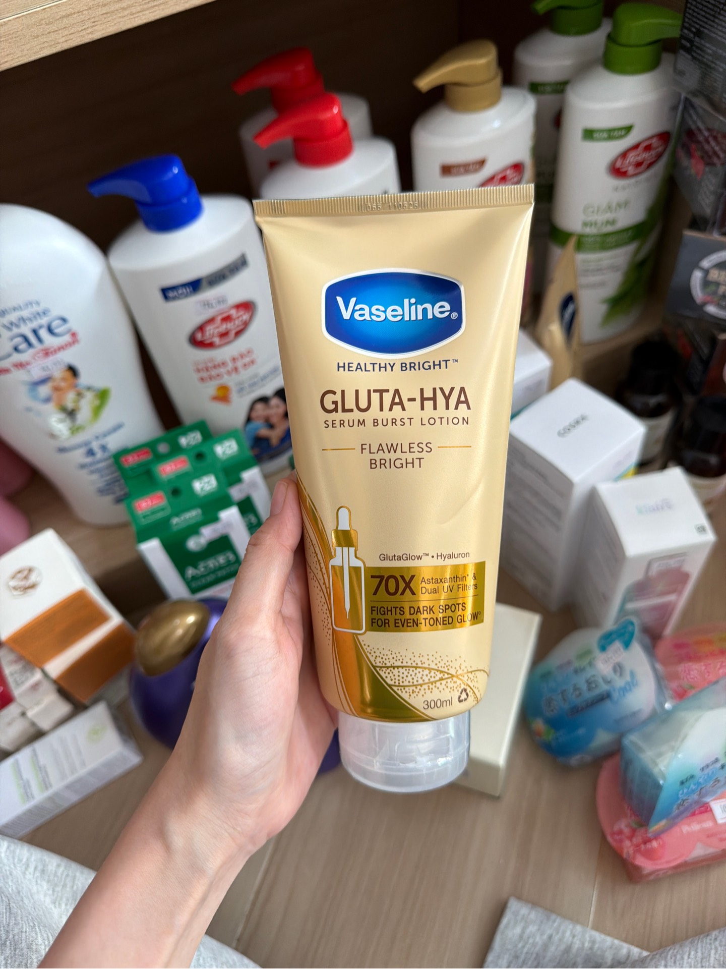 [330ml] Lotion Vaseline Vàng