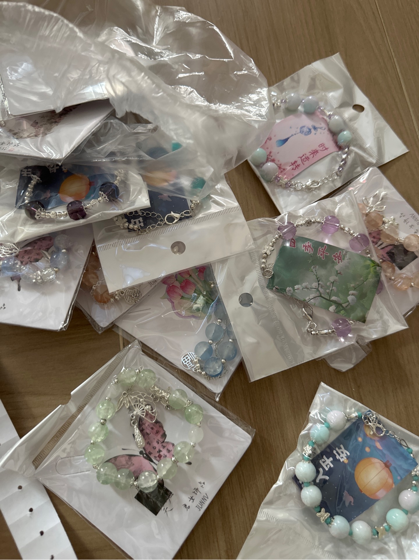 Vòng Tay Pha Lê Mix Charm