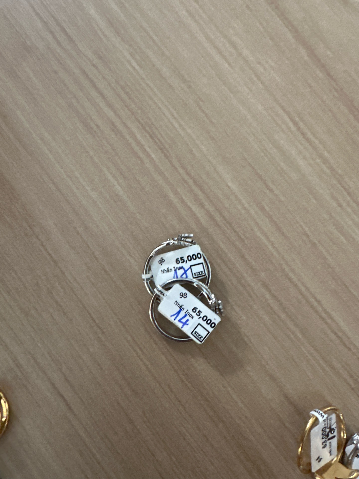 Nhẫn Inox
