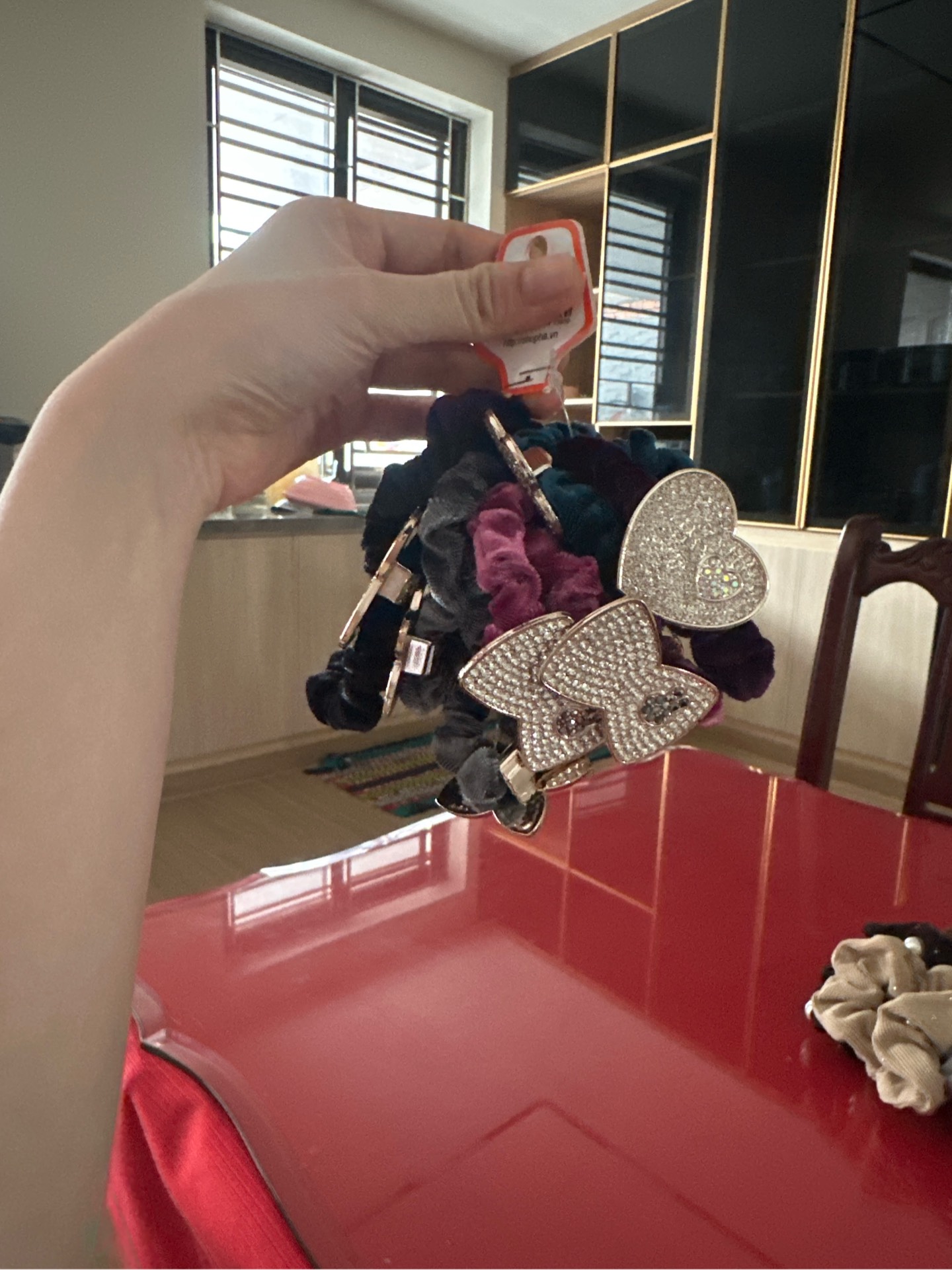 Cột Tóc Nhung Loại 1