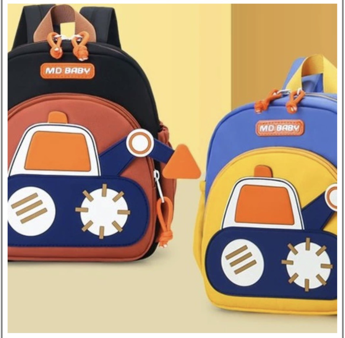 Balo Trẻ Em Hình Máy Xúc