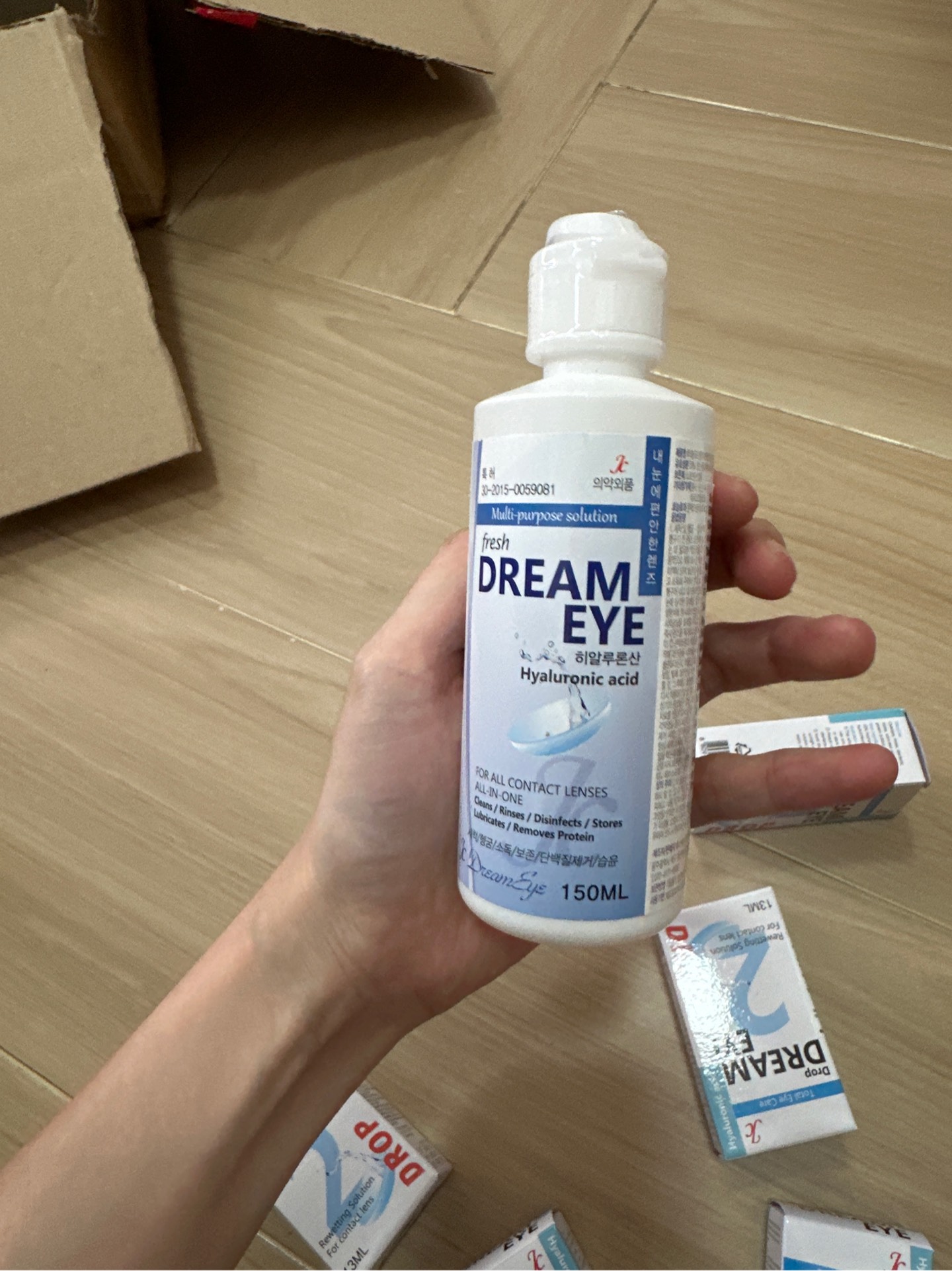[150ml] Nước Ngâm Lens Dream Eye