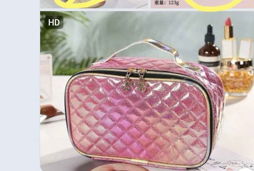 Túi Mỹ Phẩm Nhũ