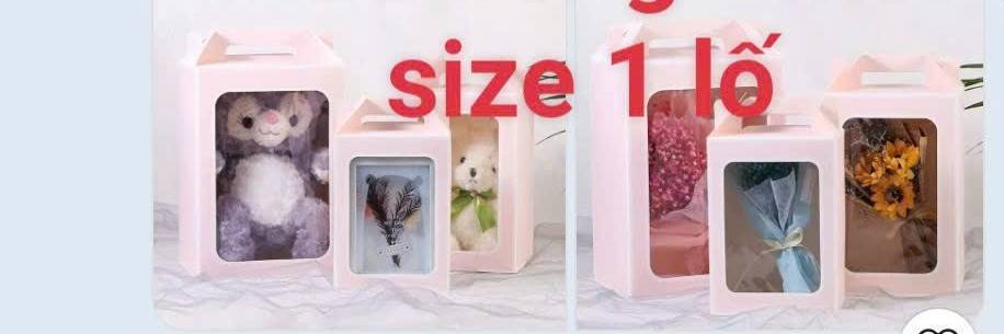 35x25x18 Hộp Quà Hồng Kính Size Lớn