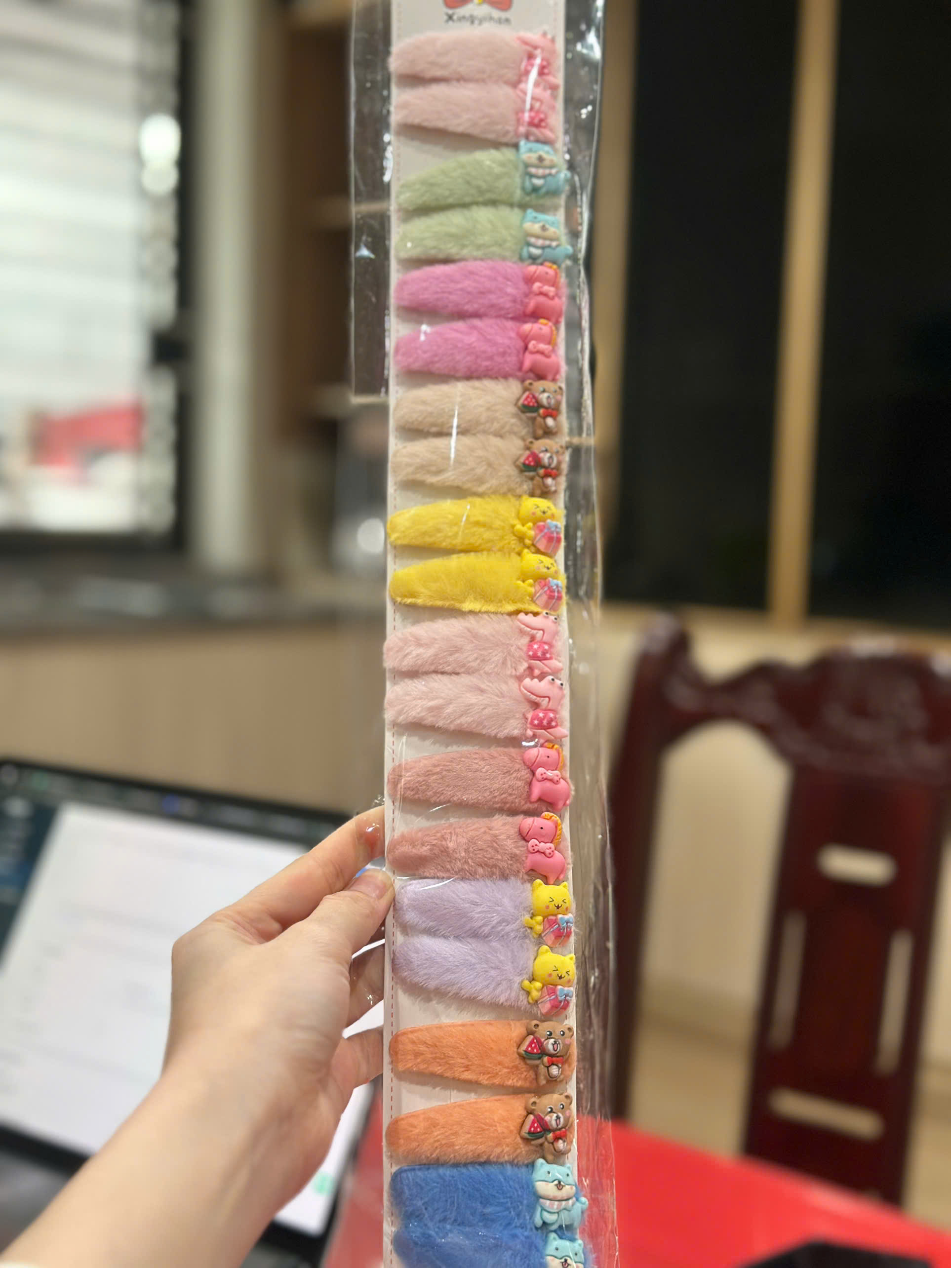 Kẹp Mái Lông (Set 2 Cái)