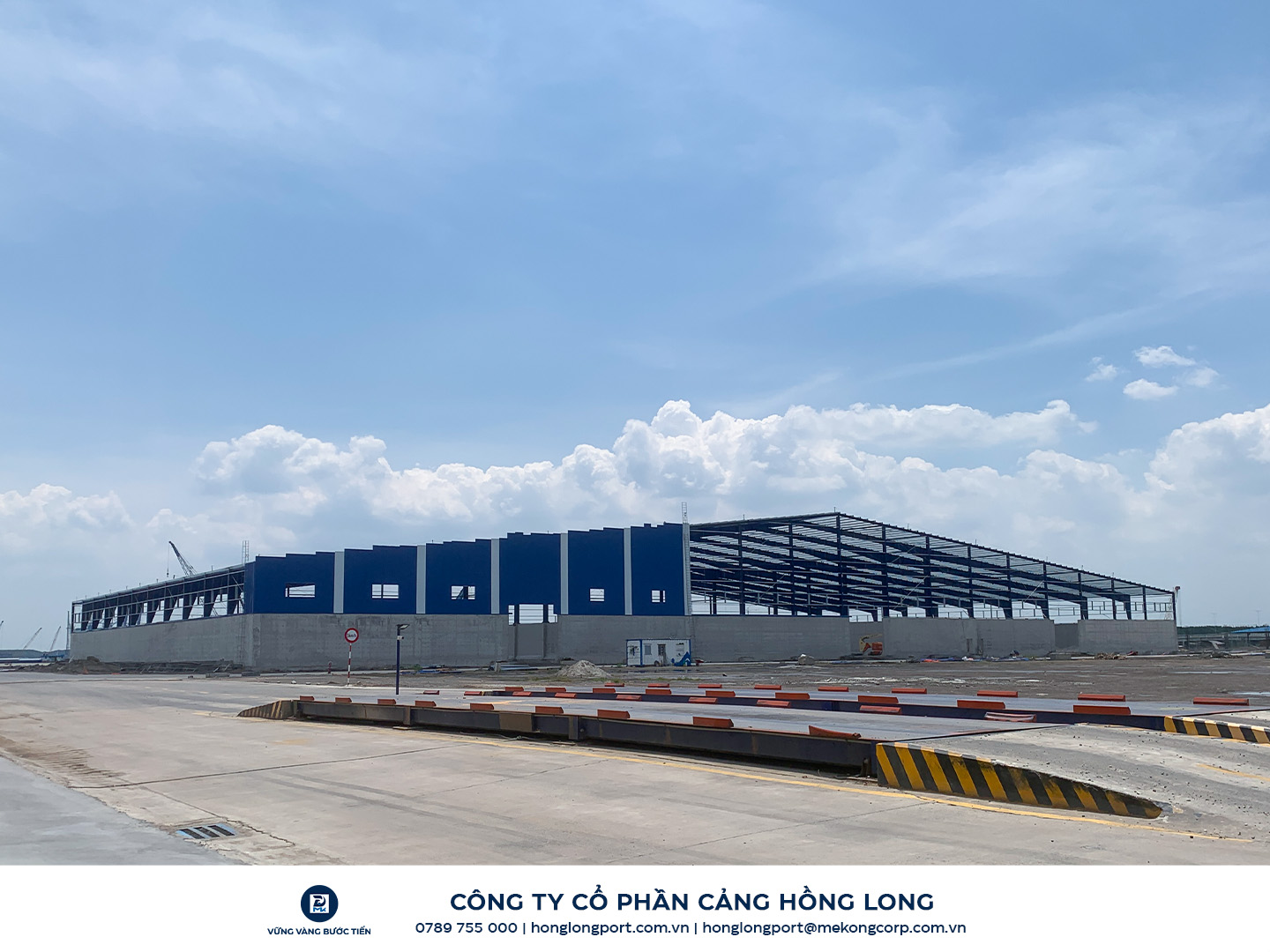 KHO SỐ 1 HỒNG LONG VẬN HÀNH ỔN ĐỊNH - KHO SỐ 2 TĂNG TỐC THI CÔNG