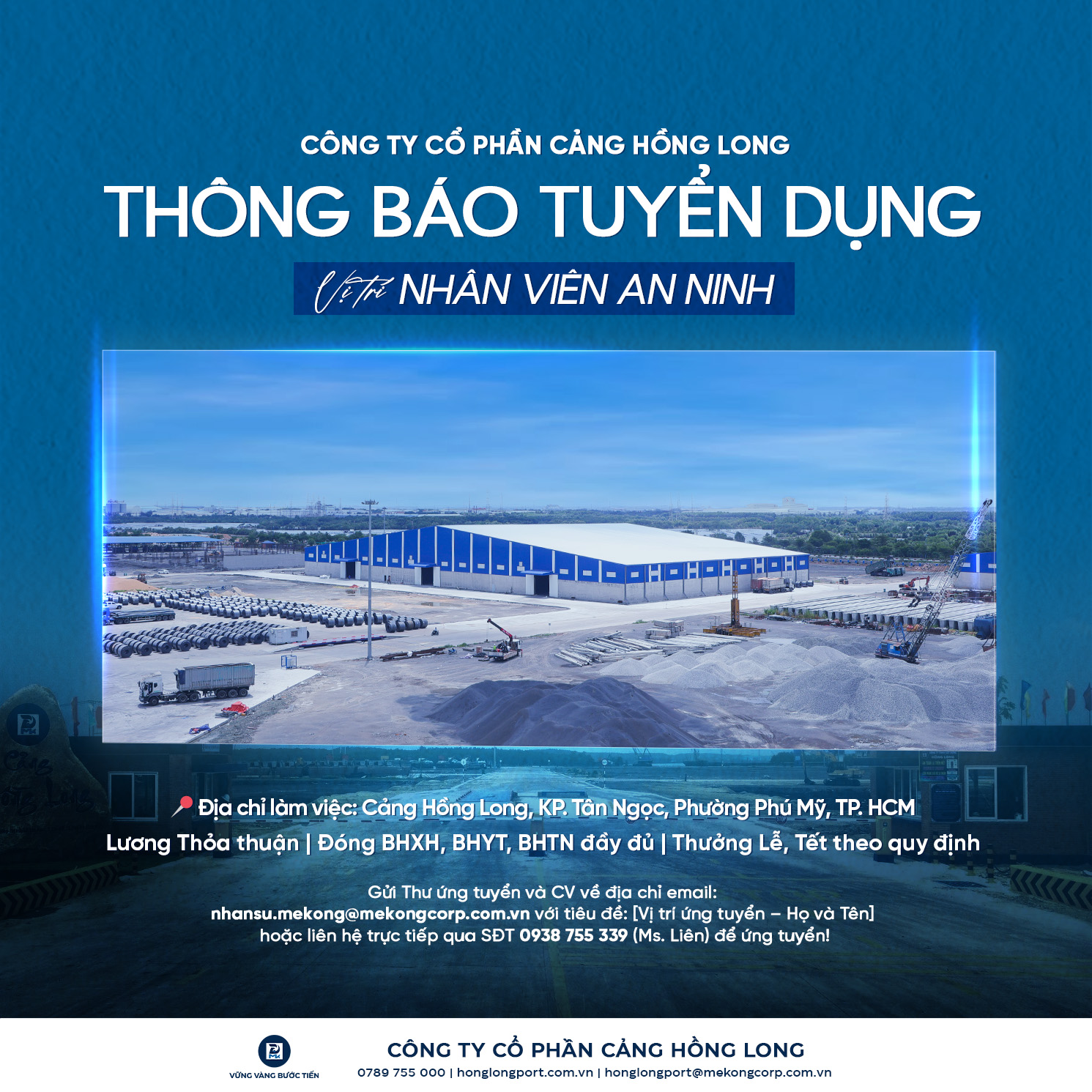 [T7/2026] CẢNG HỒNG LONG TUYỂN GẤP NHÂN VIÊN AN NINH