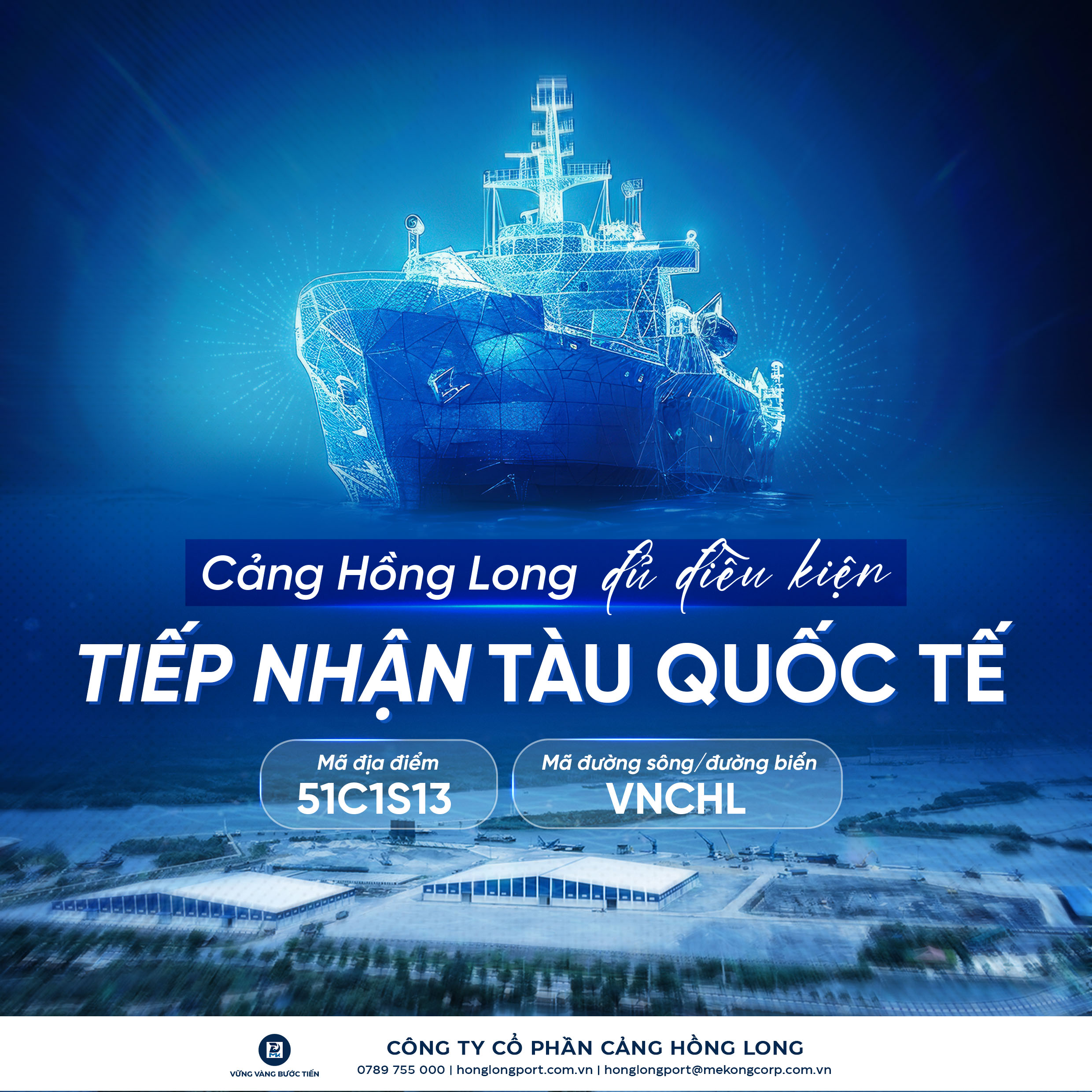 CẢNG HỒNG LONG CHÍNH THỨC ĐƯỢC CÔNG NHẬN ĐỦ ĐIỀU KIỆN ĐÓN TÀU QUỐC TẾ