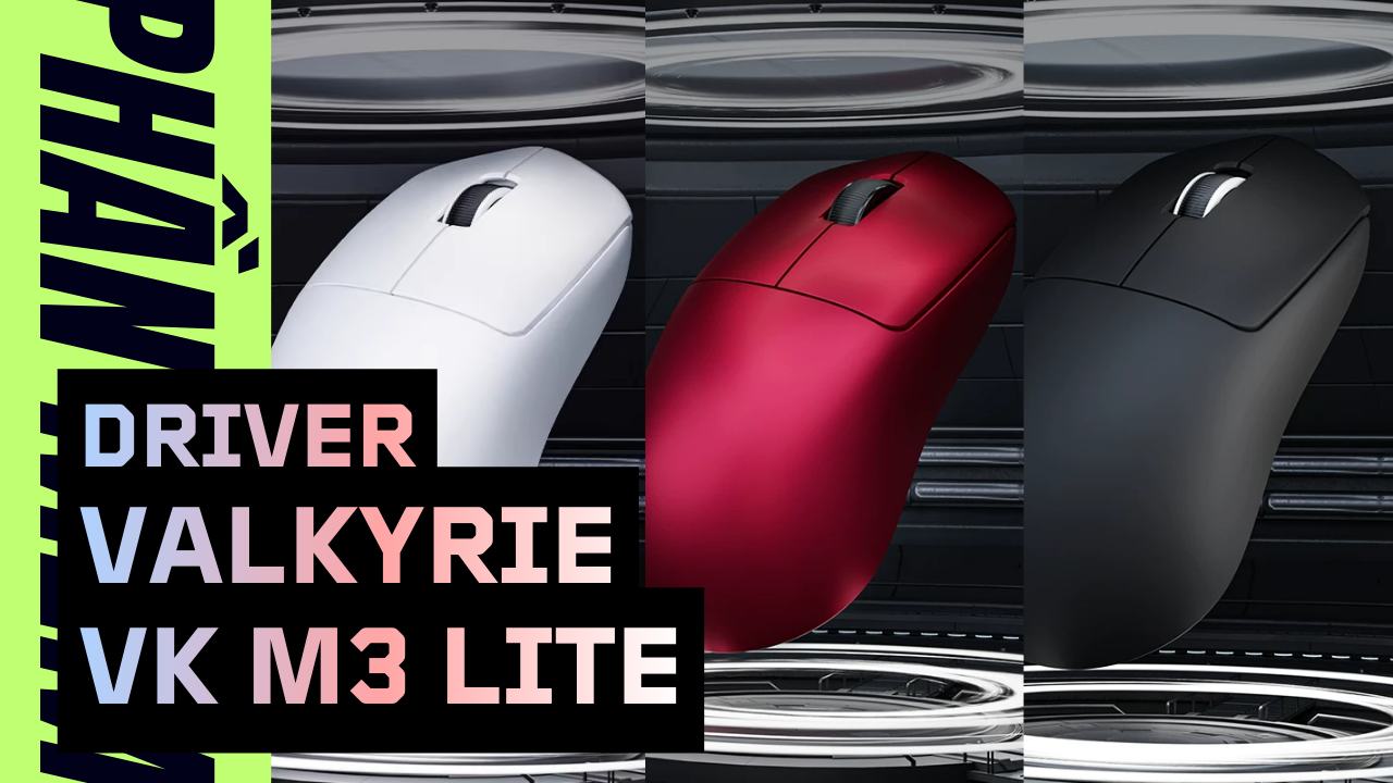 Driver Chuột Không Dây Valkyrie VK M3 Lite
