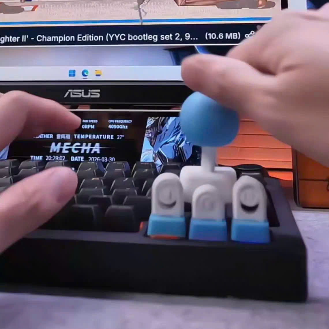 [Đã đóng GB] Cần điều hướng Joystick từ tính gắn bàn phím cơ ASDW