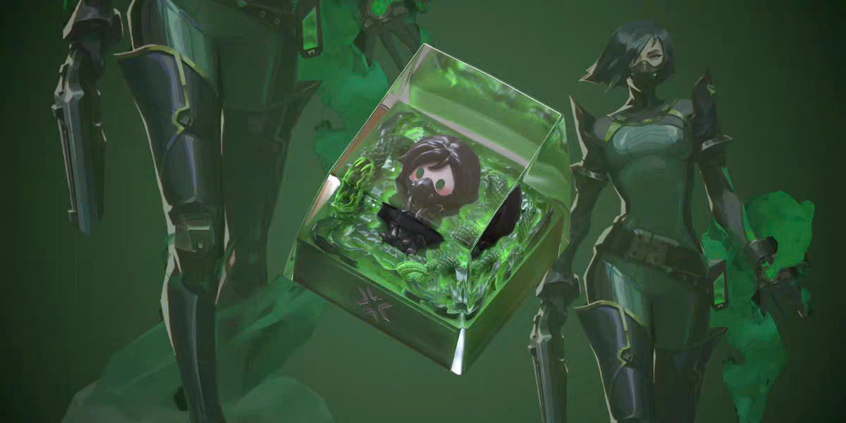 [Group Buy] Keycap Artisan VALORANT Full Agent Chính Hãng NF