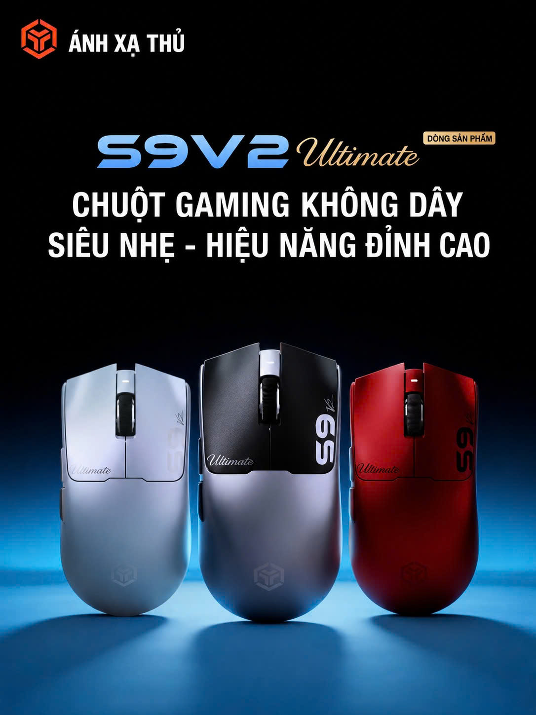 [GROUP BUY] CHUỘT GAMING FLAGSHIP EWEADN S9 V2 ULTIMATE