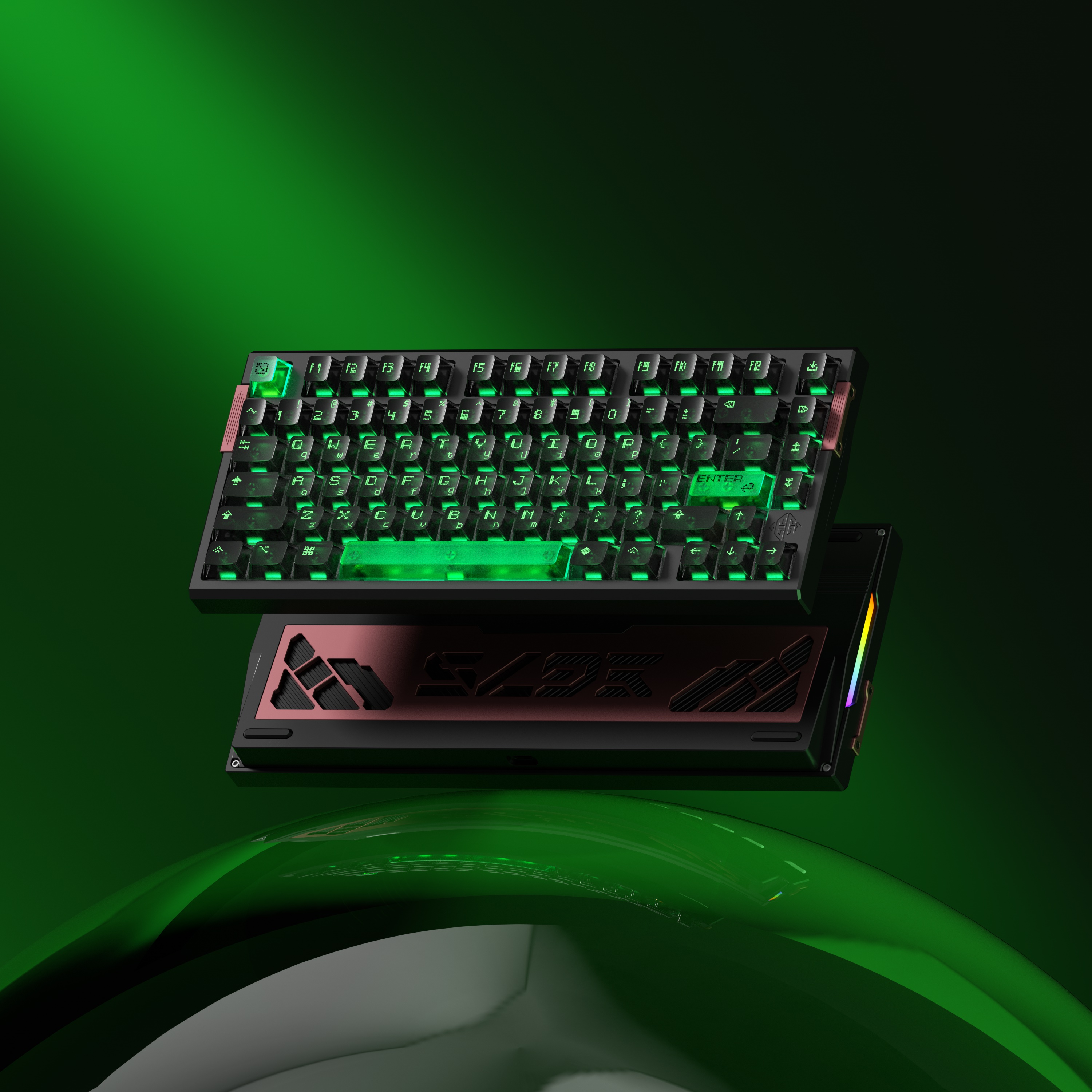 [Group Buy] Bàn Phím HE Nhôm CNC WEIKAV EG75