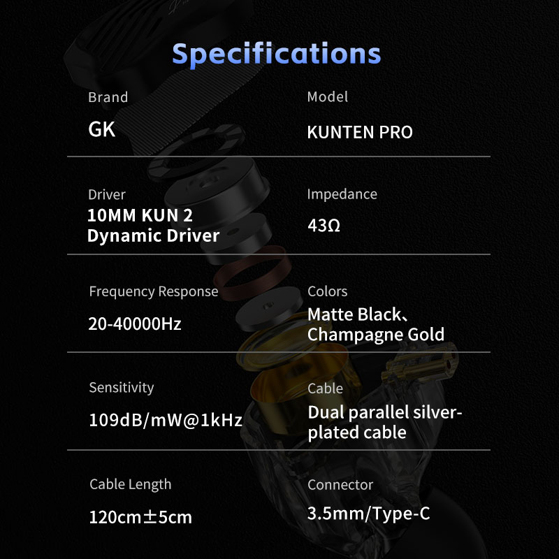 [GROUP BUY] TAI NGHE IEM GK KUNTEN PRO - QUỐC DÂN THẾ HỆ MỚI