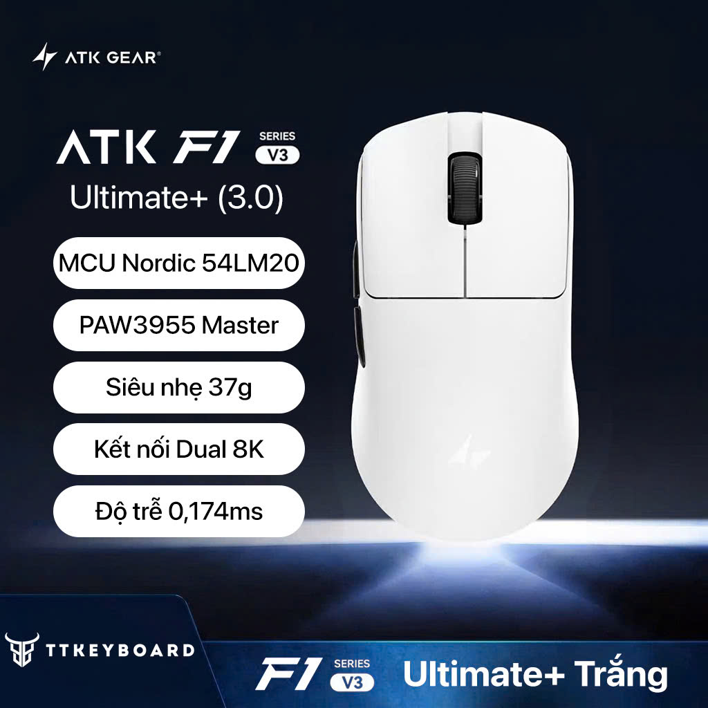 [GROUP BUY] ATK F1 V3 SERIES BỨC PHÁ HIỆU NĂNG VỚI MCU NORDIC 54H20