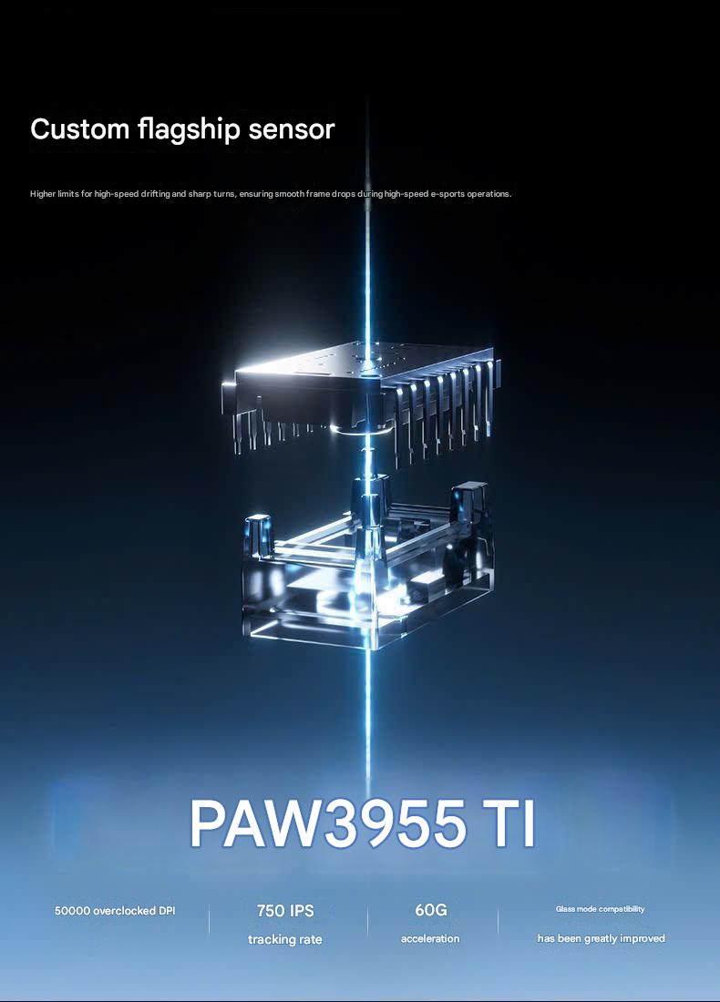 [Group Buy] Chuột Gaming Mchose A7 V3 Ultra+ Paw3955 Ti