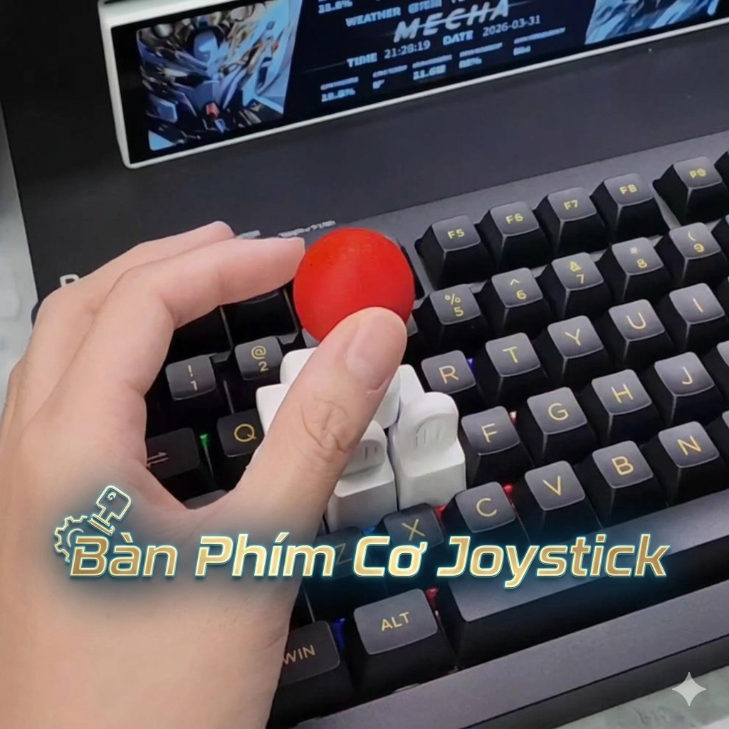 [Đã đóng GB] Cần điều hướng Joystick từ tính gắn bàn phím cơ ASDW