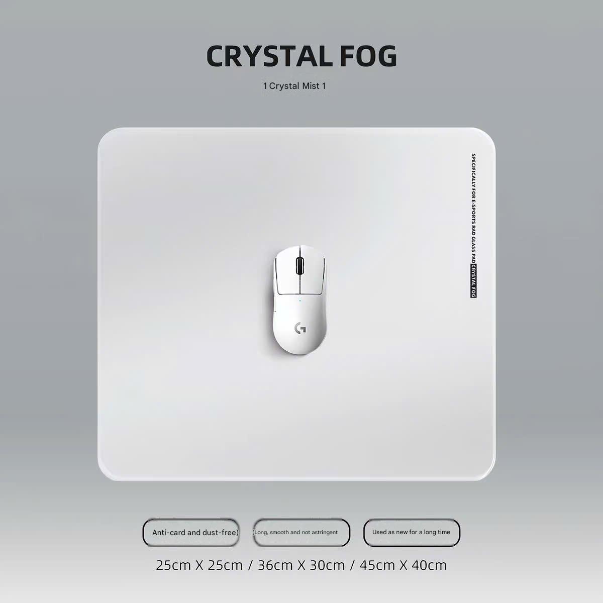 [Group Buy] Pad Kính Cường Lực Crystal Fog Gaming Esport