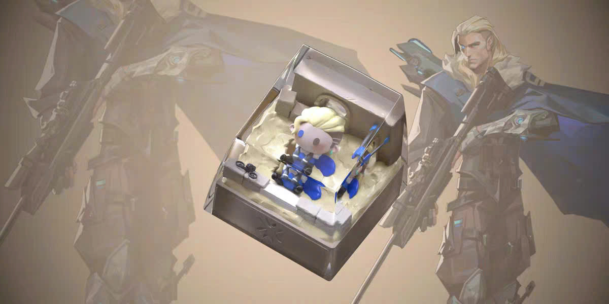 [Group Buy] Keycap Artisan VALORANT Full Agent Chính Hãng NF