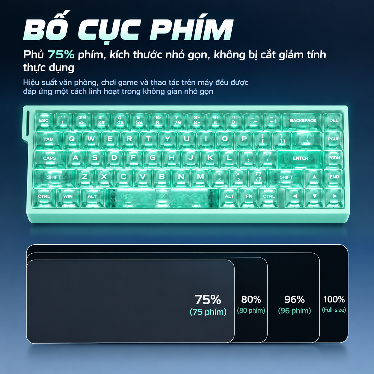 [GROUP BUY] MADLIONS MAD 75 PHỔ CẬP PHÍM HE RAPID TRIGGER 0,001MM