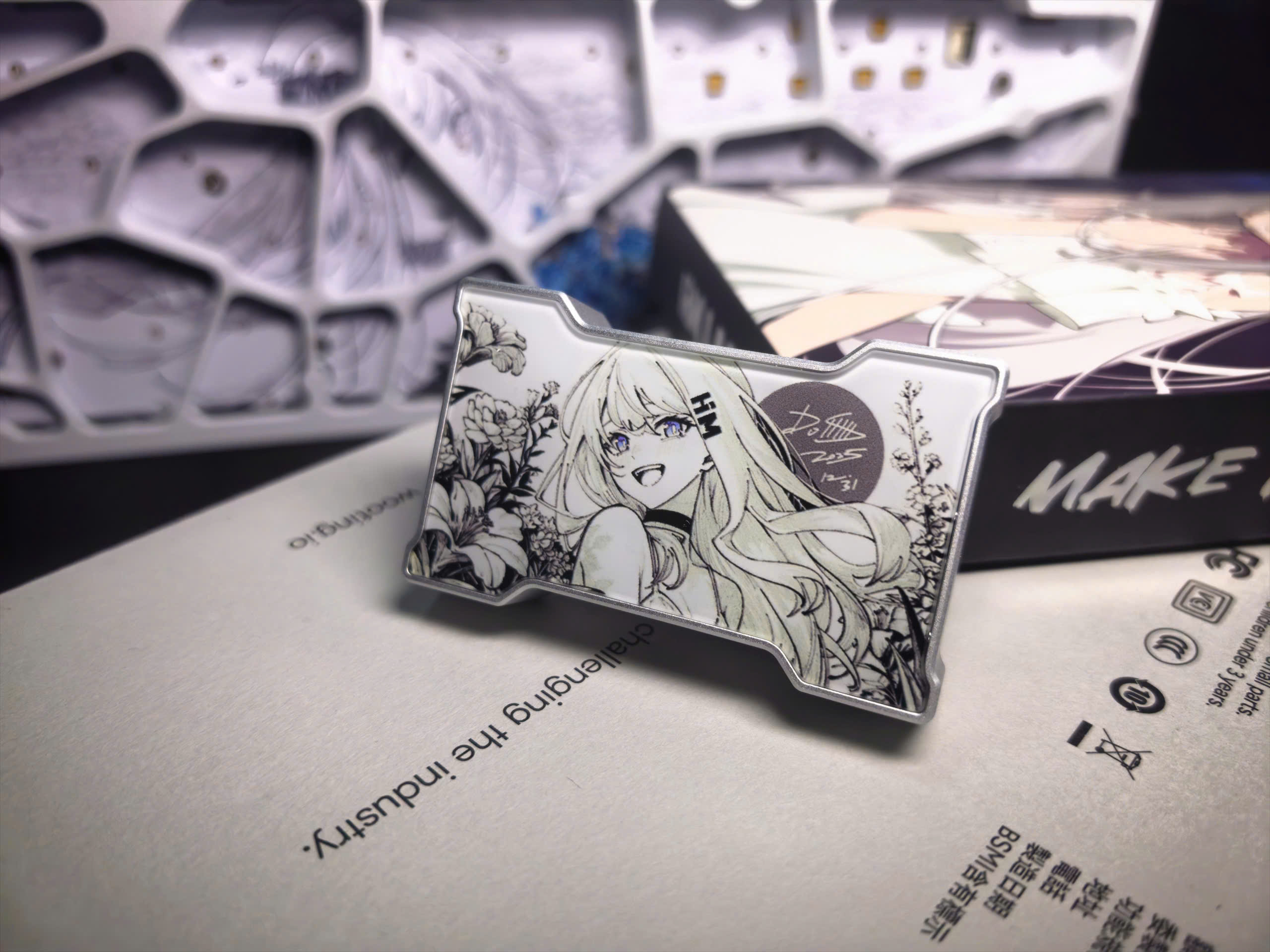 [Group Buy] HM Hub Lite Anime CNC 3 Cổng 8K Polling Rate