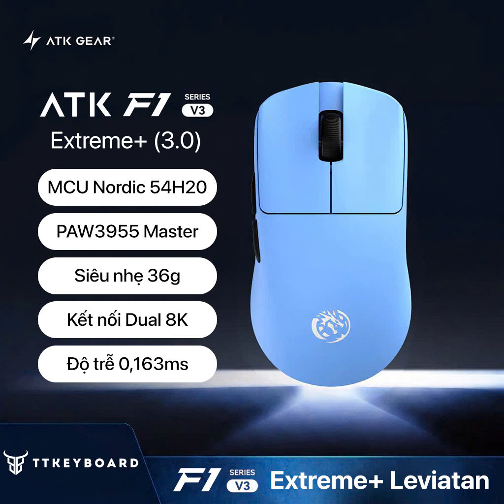 [GROUP BUY] ATK F1 V3 SERIES BỨC PHÁ HIỆU NĂNG VỚI MCU NORDIC 54H20