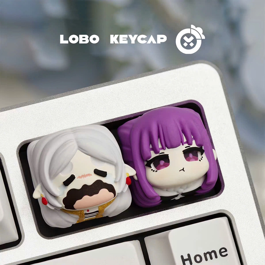 Keycap Artisan Lobo Frieren Pháp Sư Tiễn Táng | Keycap Custom Bàn Phím Cơ Chất Liệu Resin | TTKeyboard