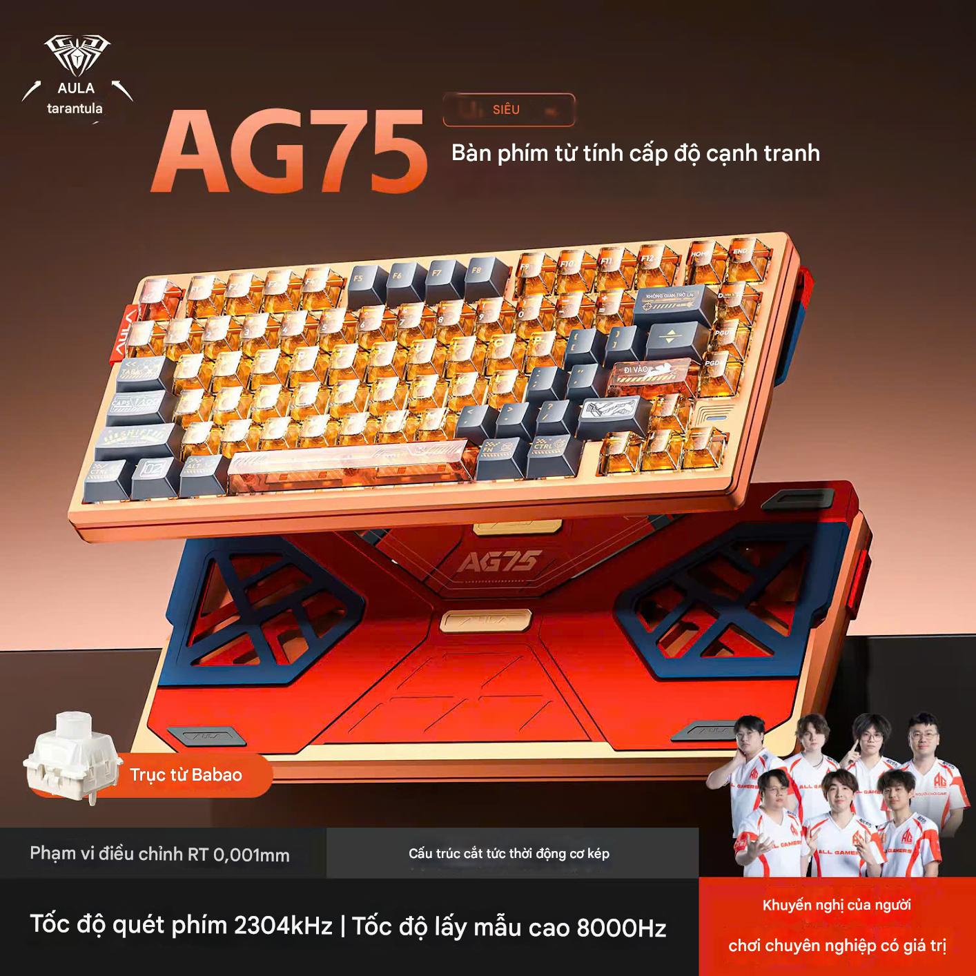 [Group Buy] Bàn Phím Gaming AULA AG75 HE Rapid