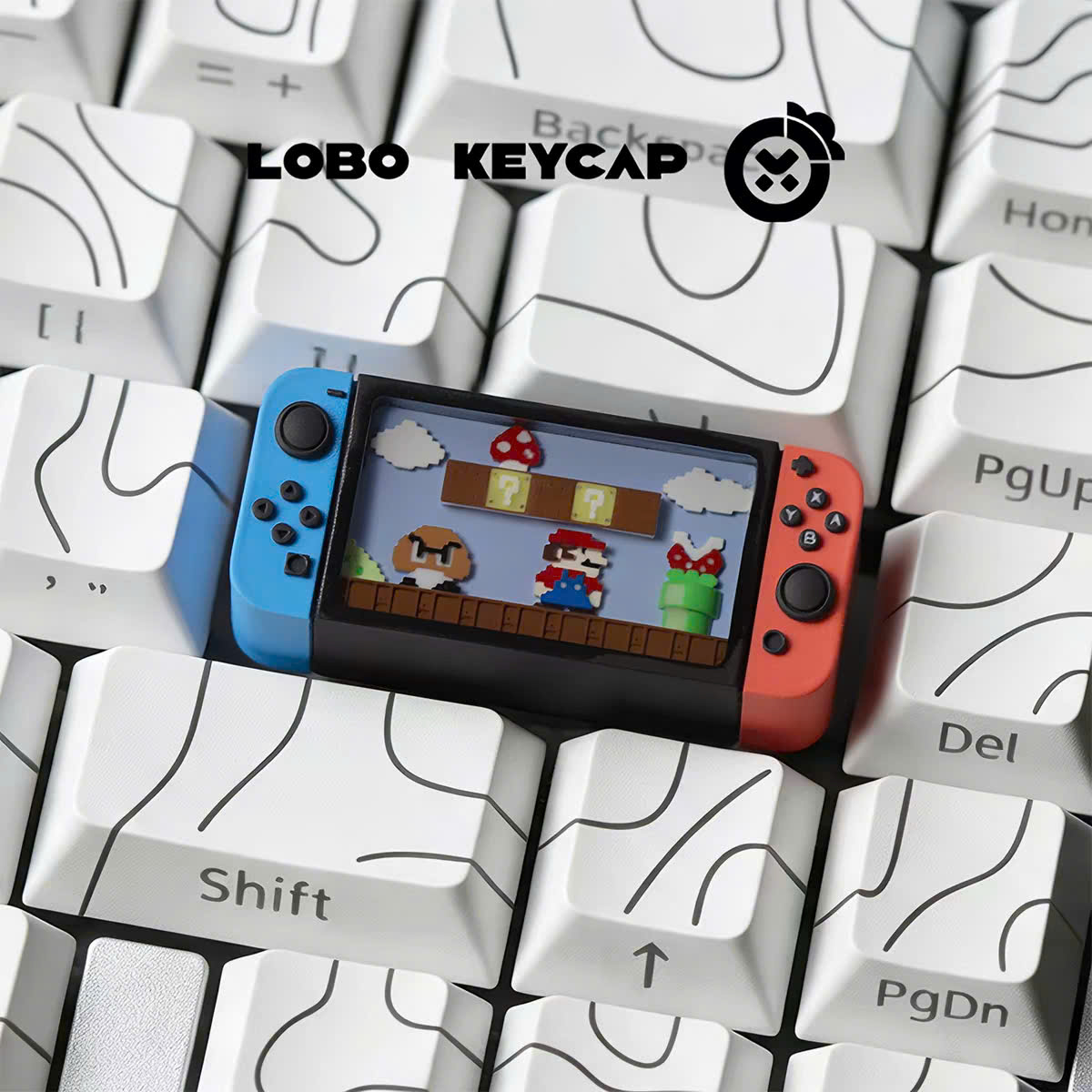 [Group Buy] Keycap Artisan Máy Chơi Game Switch 2.25u Chính Hãng Lobo