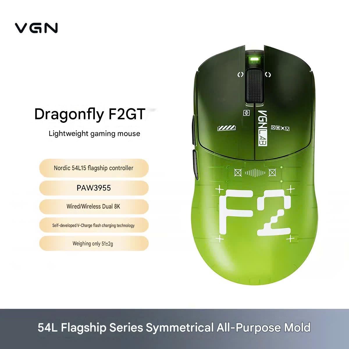 [Group Buy] Chuột Gaming VGN F2 Master GT Paw3955 Extreme
