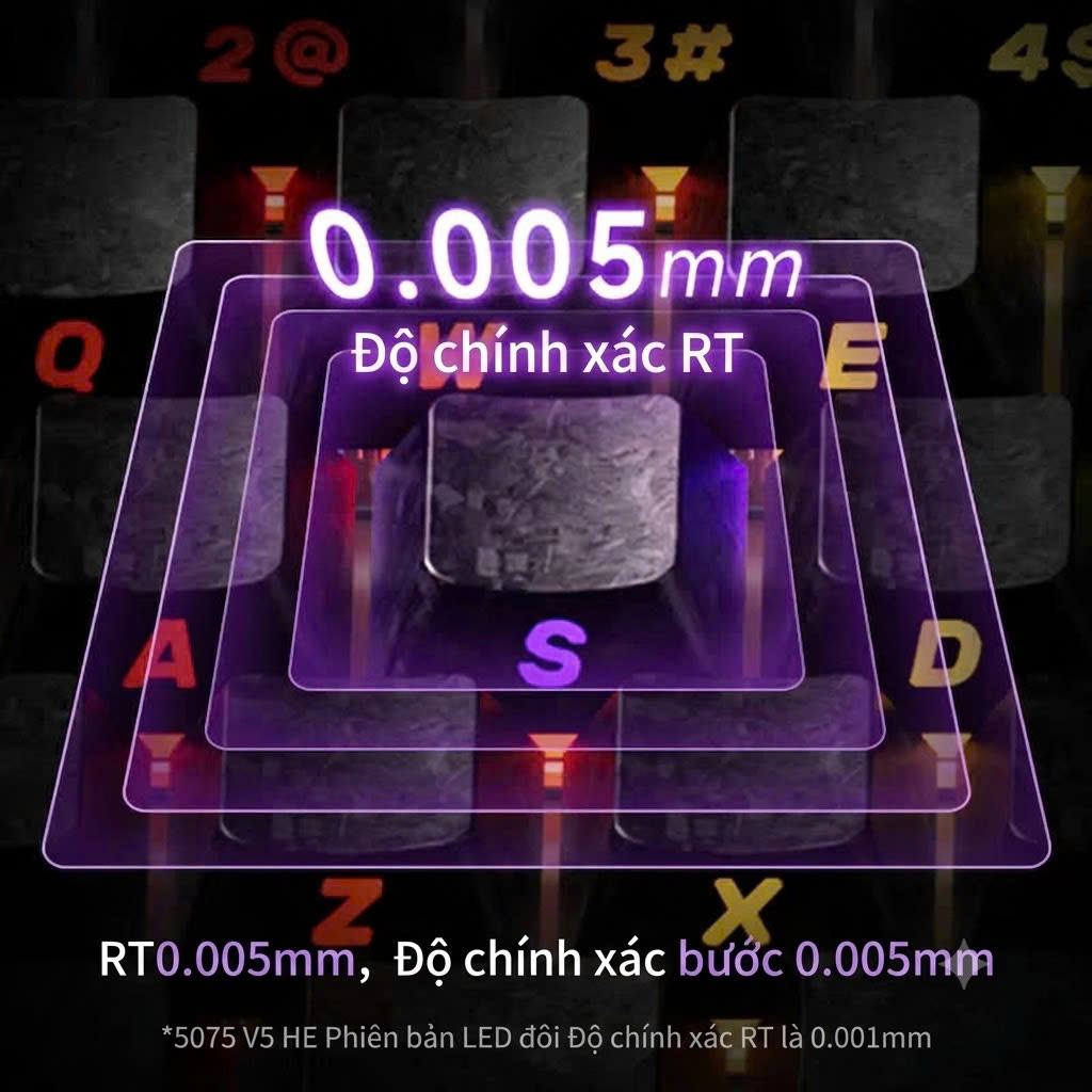 [Group Buy] Bàn Phím Cơ Gaming Akko 5075 V5 HE TMR