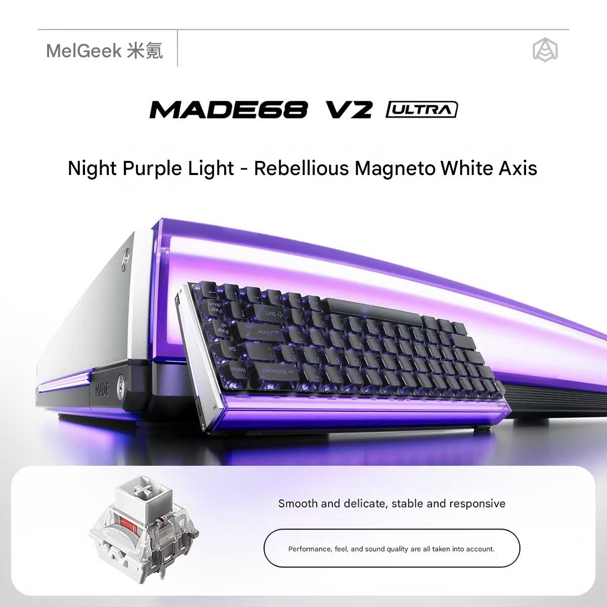 [Đã Đóng Group Buy] Bàn Phím Gaming MelGeek Made68 Ultra V2
