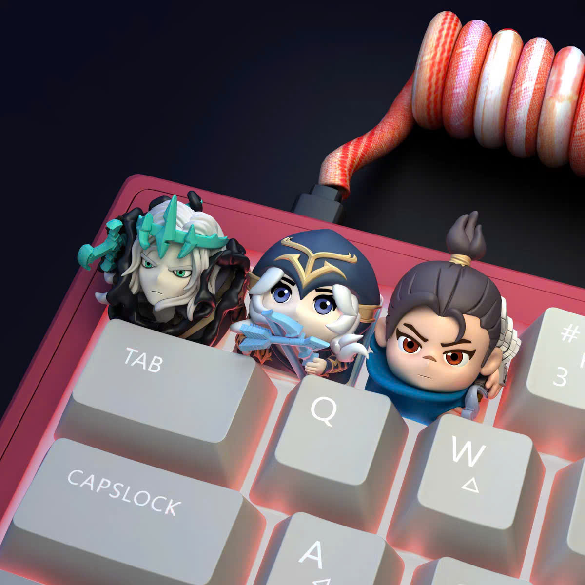 [Group Buy] Keycap Artisan LOL Chính Hãng NF