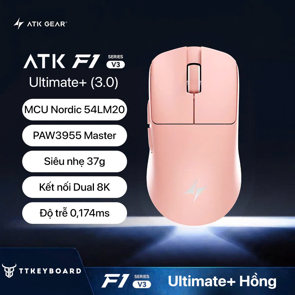 [GROUP BUY] ATK F1 V3 SERIES BỨC PHÁ HIỆU NĂNG VỚI MCU NORDIC 54H20