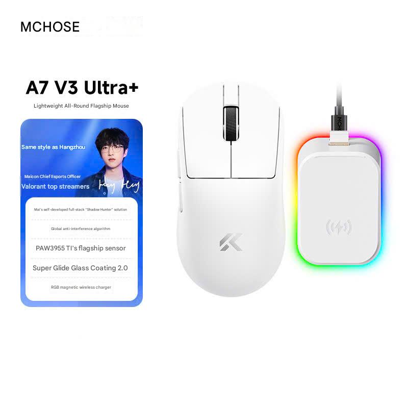 [Group Buy] Chuột Gaming Mchose A7 V3 Ultra+ Paw3955 Ti