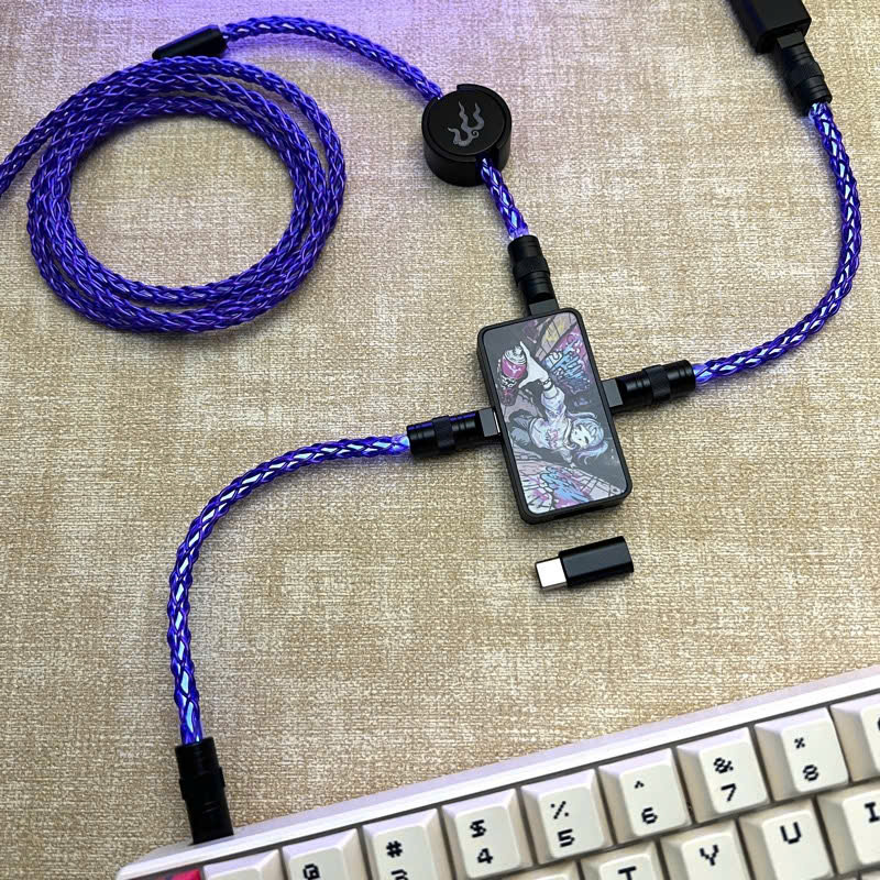 [Đã Đóng GB] COMBO HUB KBT 3 CỔNG OUTPUT 8K POLLING RATE