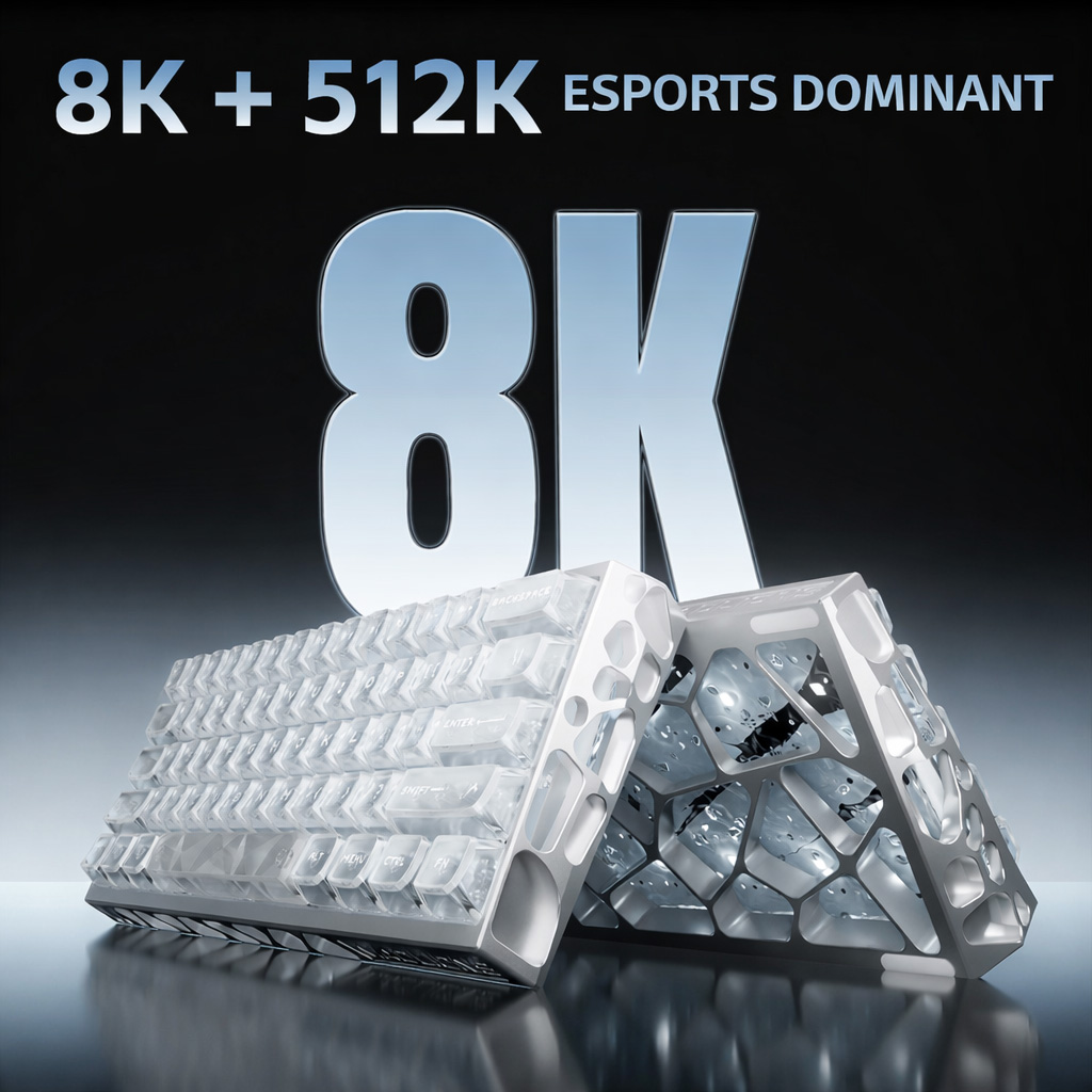 [Group Buy] Bàn Phím Gaming HE MAD Light 60 Quattro