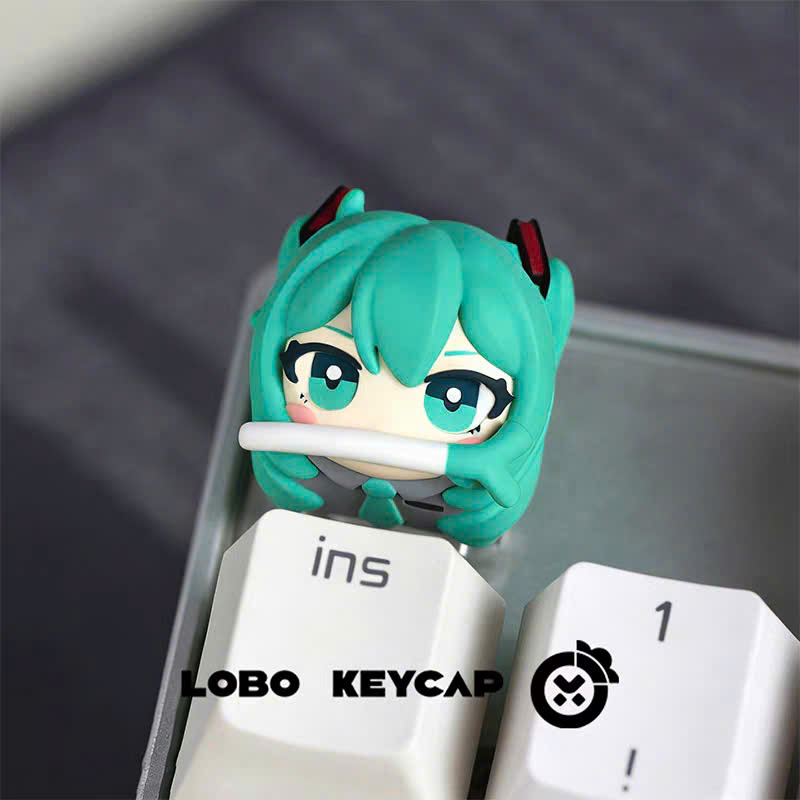Keycap Artisan Vocaloid Miku Chính Hãng Lobo