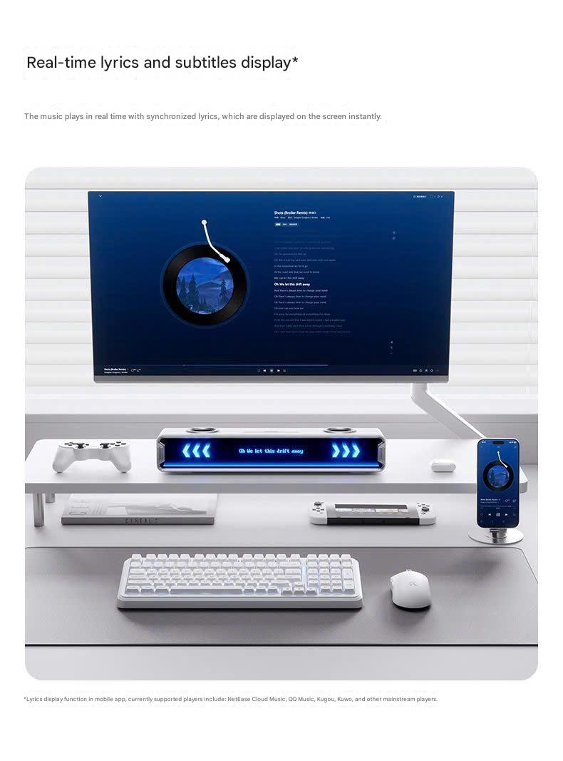 [Đã Đóng GB] Loa Gaming Soundbar K20 GT Màn Hình Pixel Bar