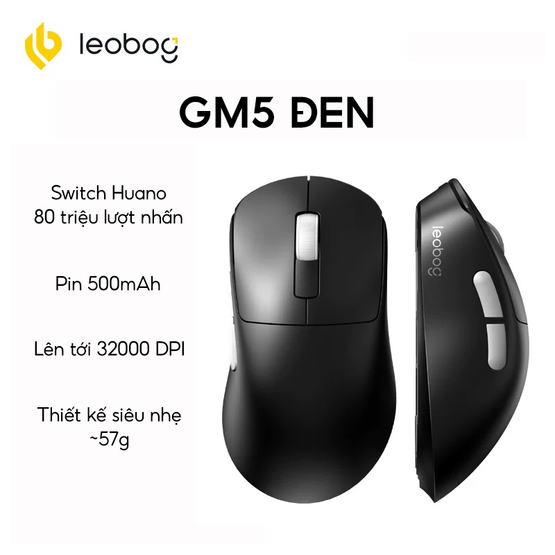 [Group Buy] Chuột không dây gaming Leobog GM5