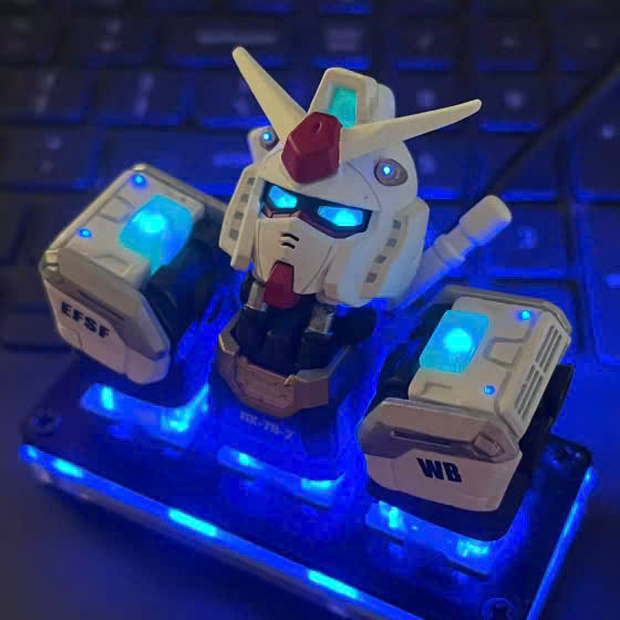[Group Buy] Keycap Artisan Gundam RX-87 Khổng Lồ Chính Hãng NF
