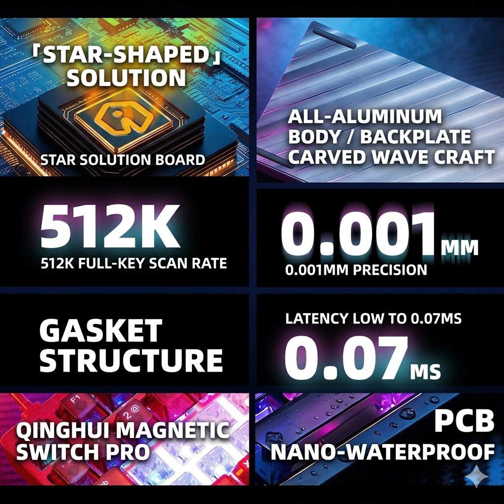 [Group Buy] Bàn Phím Gaming IROK MG75 V2 Dual Core