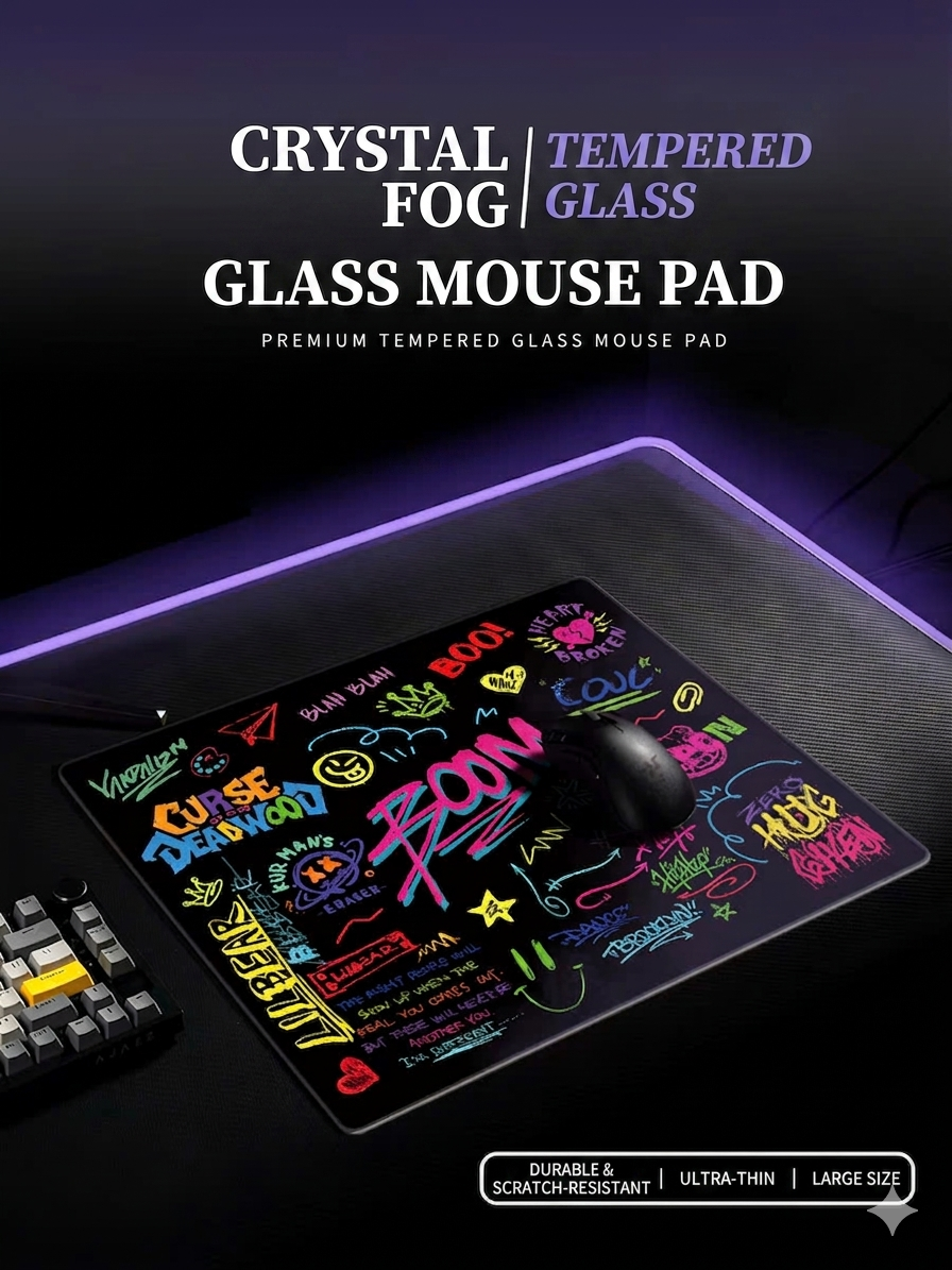[Group Buy] Pad Kính Cường Lực Crystal Fog Gaming Esport