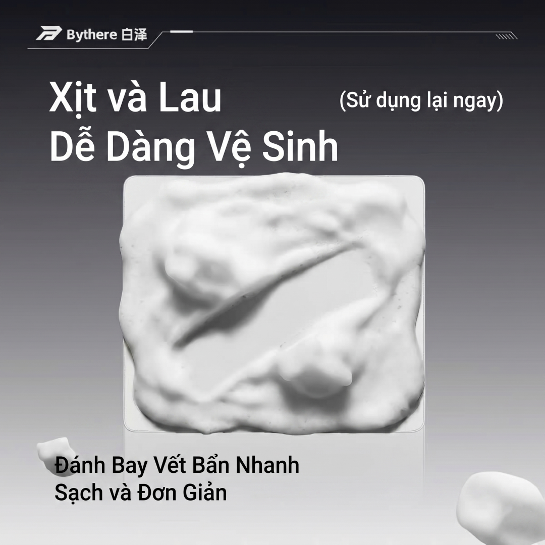 [Đã Đóng GB] Chai Xịt Giặt Khô Dạng Foam Bythere