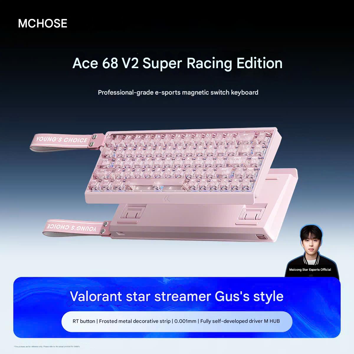[Group Buy] Bàn Phím Gaming Mchose ACE68 V2