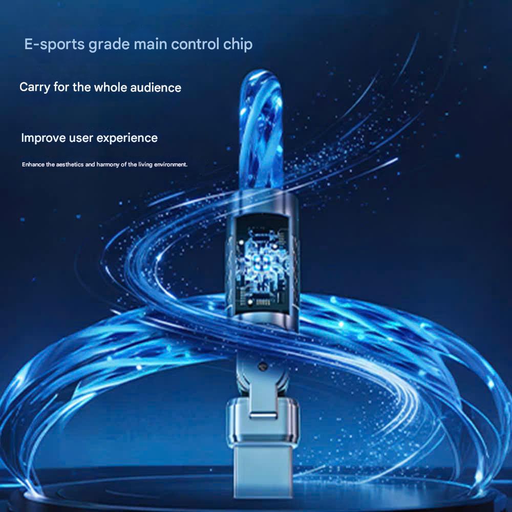 [Group Buy] Dây Cáp Xoay 180 Độ 25cm C to C Hiệu Ứng Follow Light